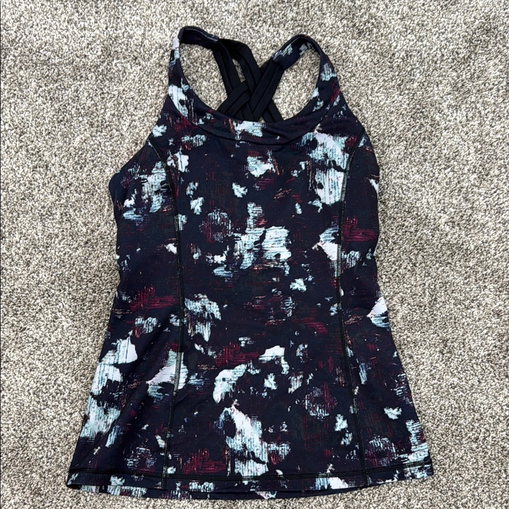 Lululemon Patterned Tank Top ~ Women's Size Small